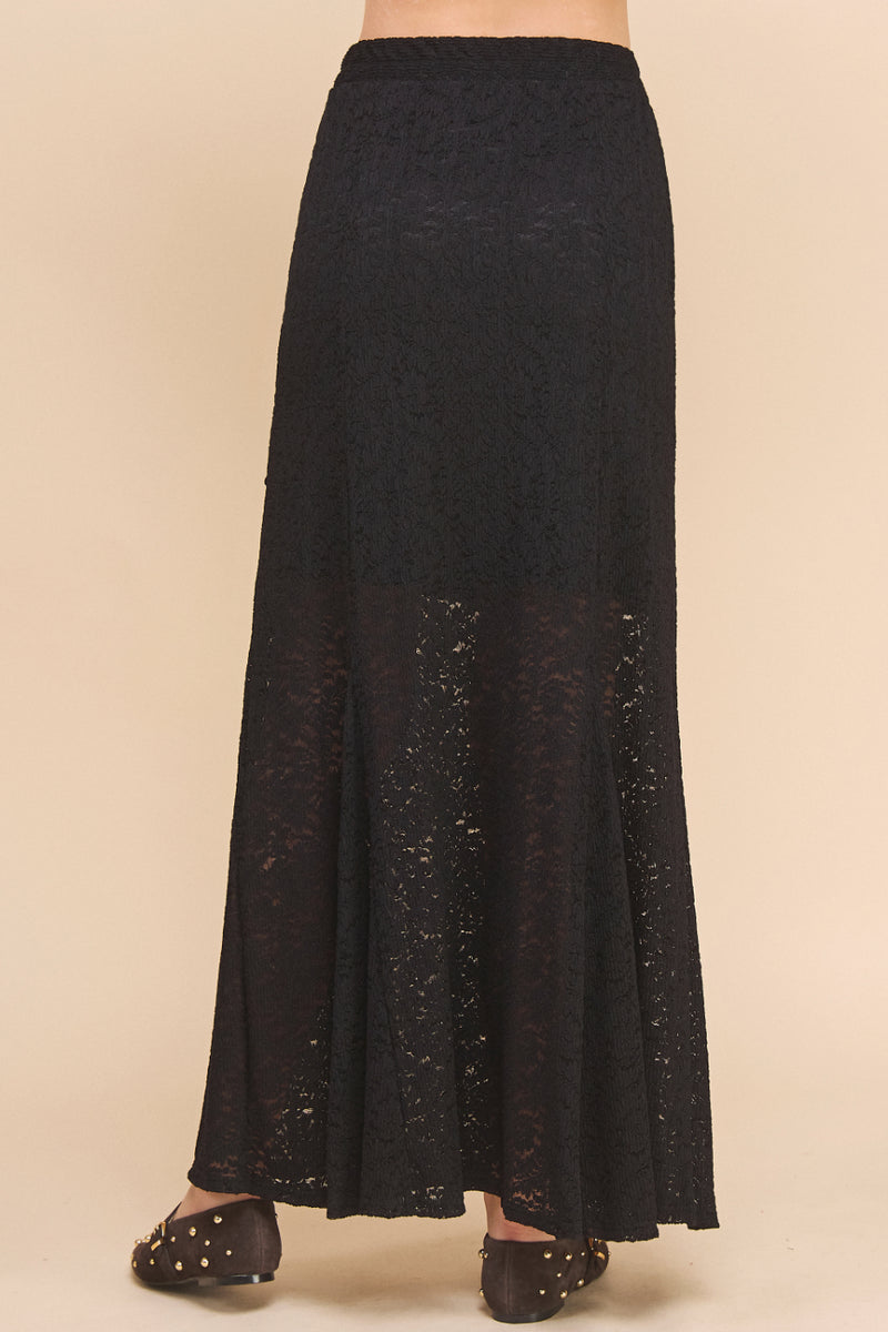 Lace Maxi Skirt