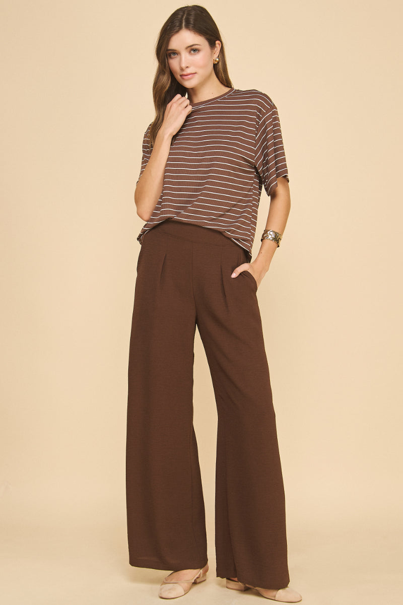 Infinity Oversized Striped Top