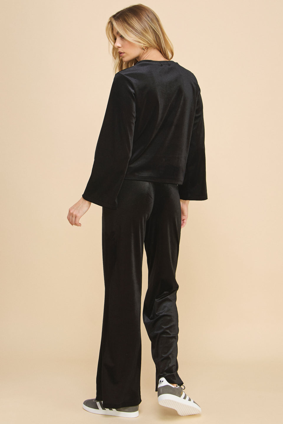 Glaring Velvet Blouse