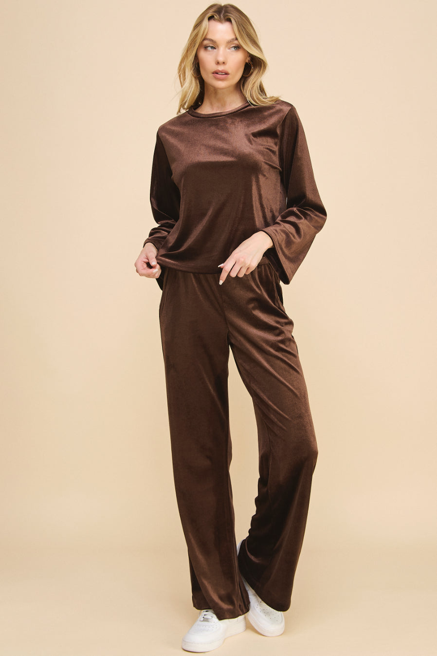 Glaring Velvet Blouse