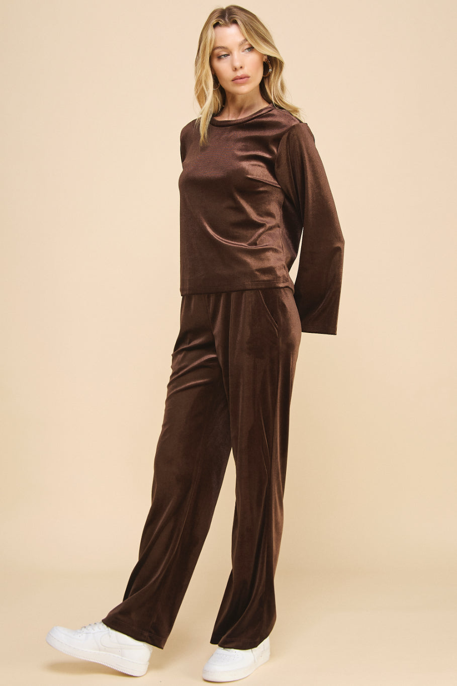 Glaring Velvet Blouse