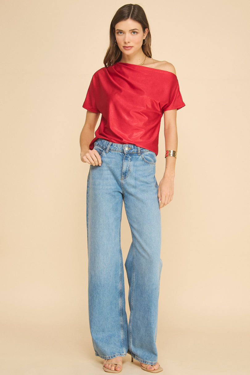 Allure One Shoulder Top