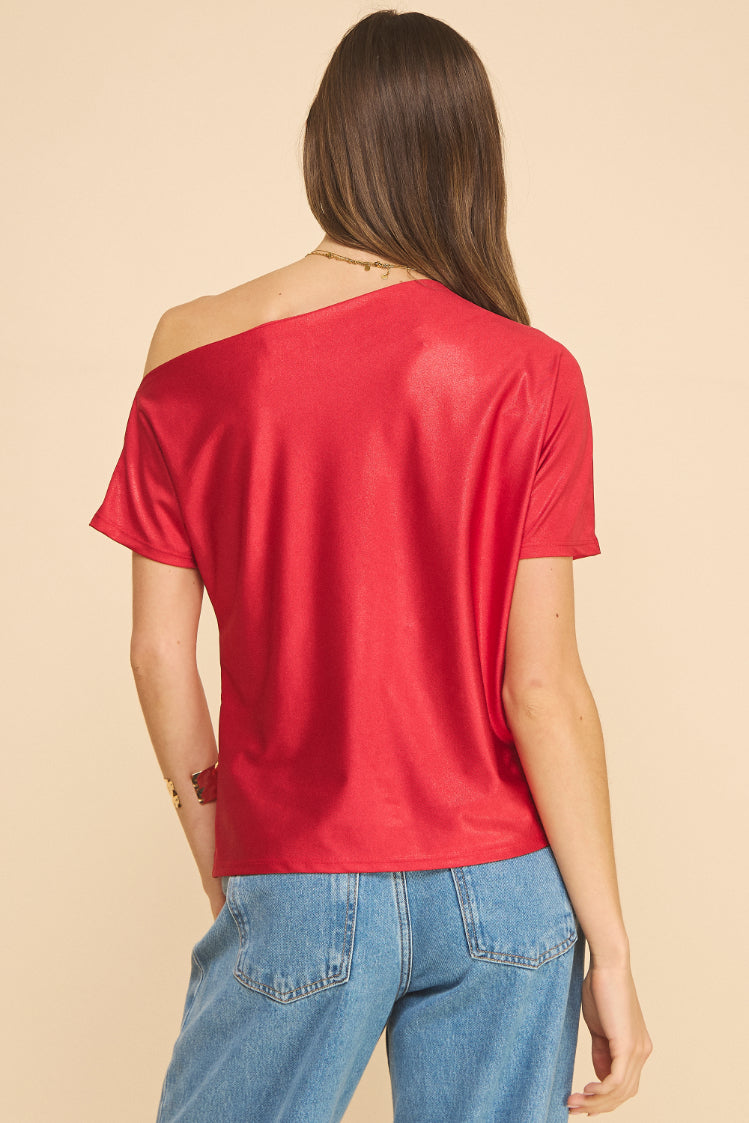 Allure One Shoulder Top