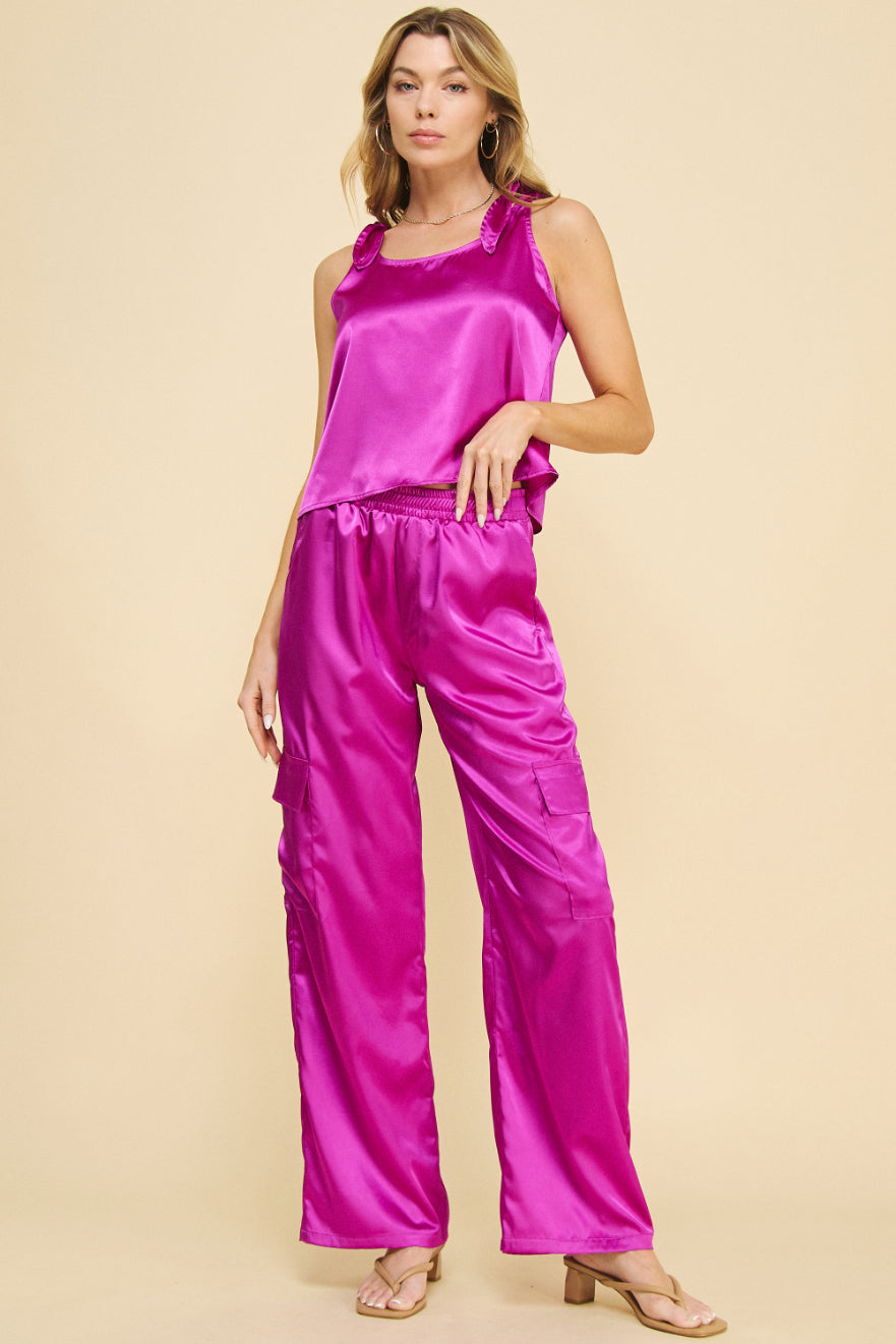 Lovely Shoulder Knot Top