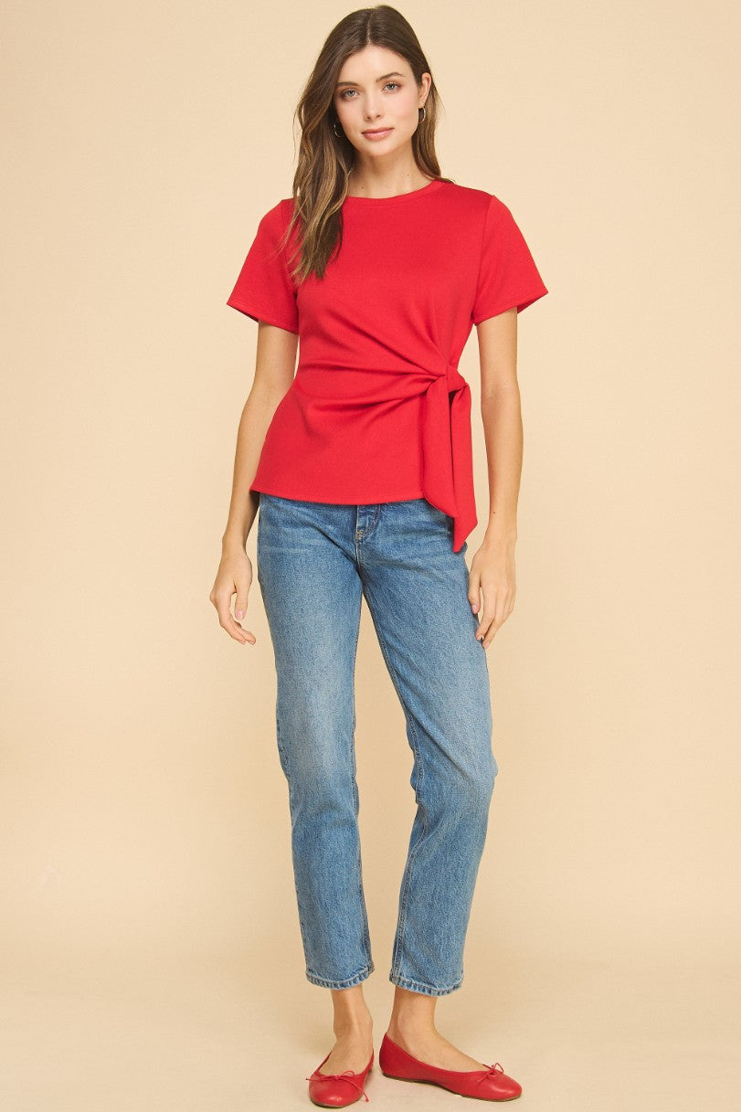 Areum Modal Knot Top