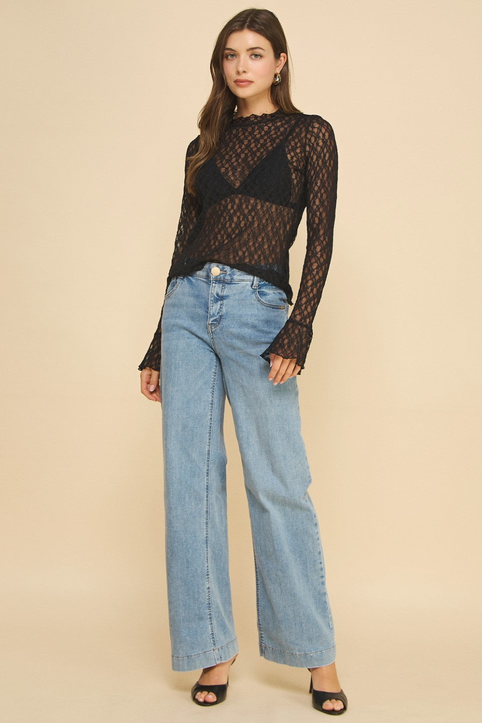 Amelie Lace Top