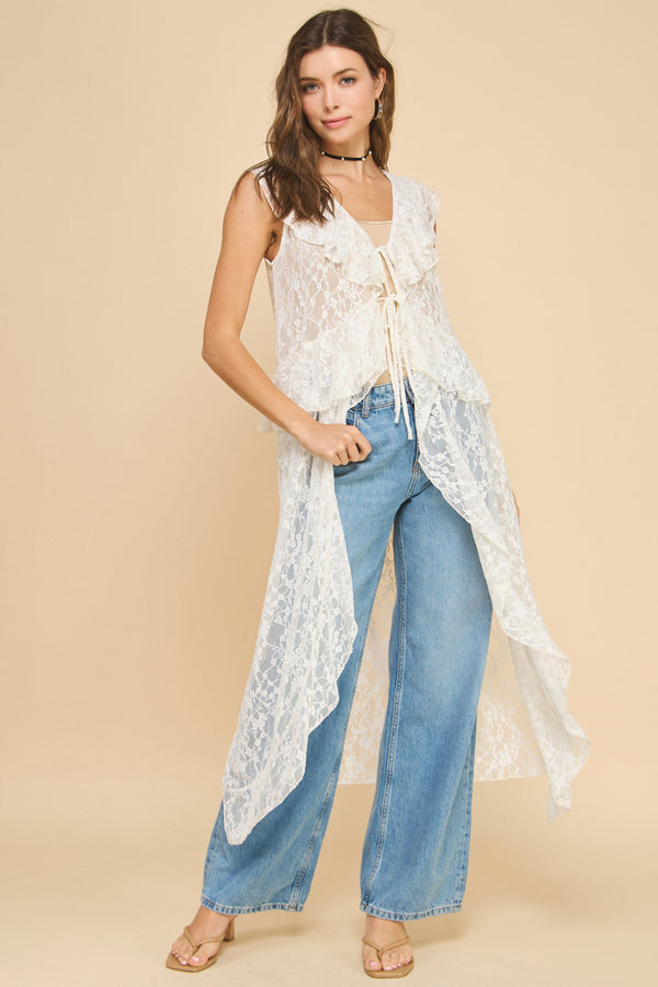 Lace Tunic Top