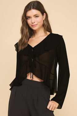 Willow Ruffled Top