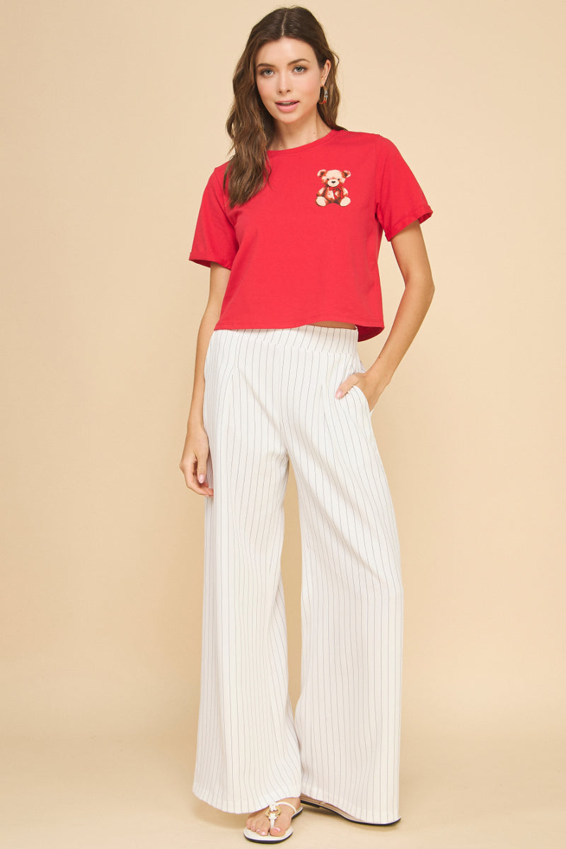 Pin Stripe Flowy Pants