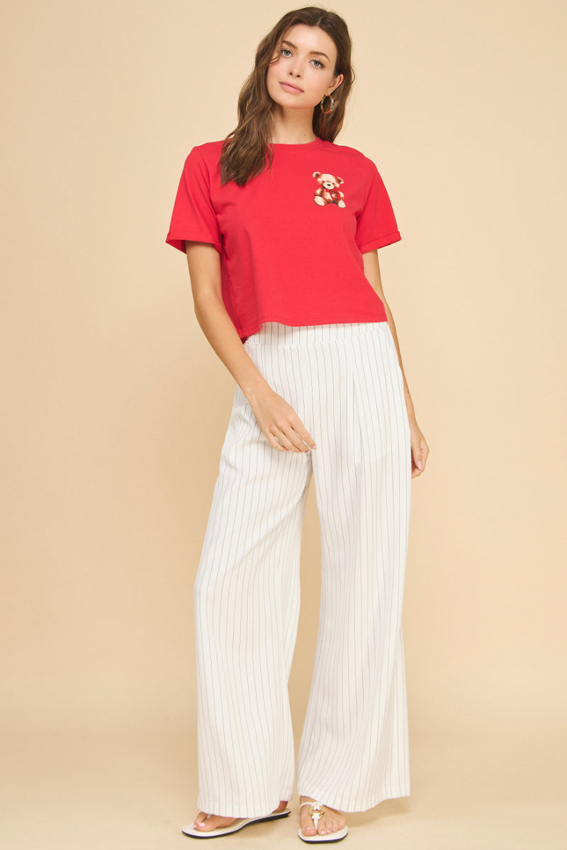 Pin Stripe Flowy Pants