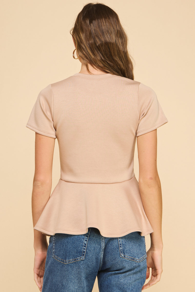 Jenne Peplum Top