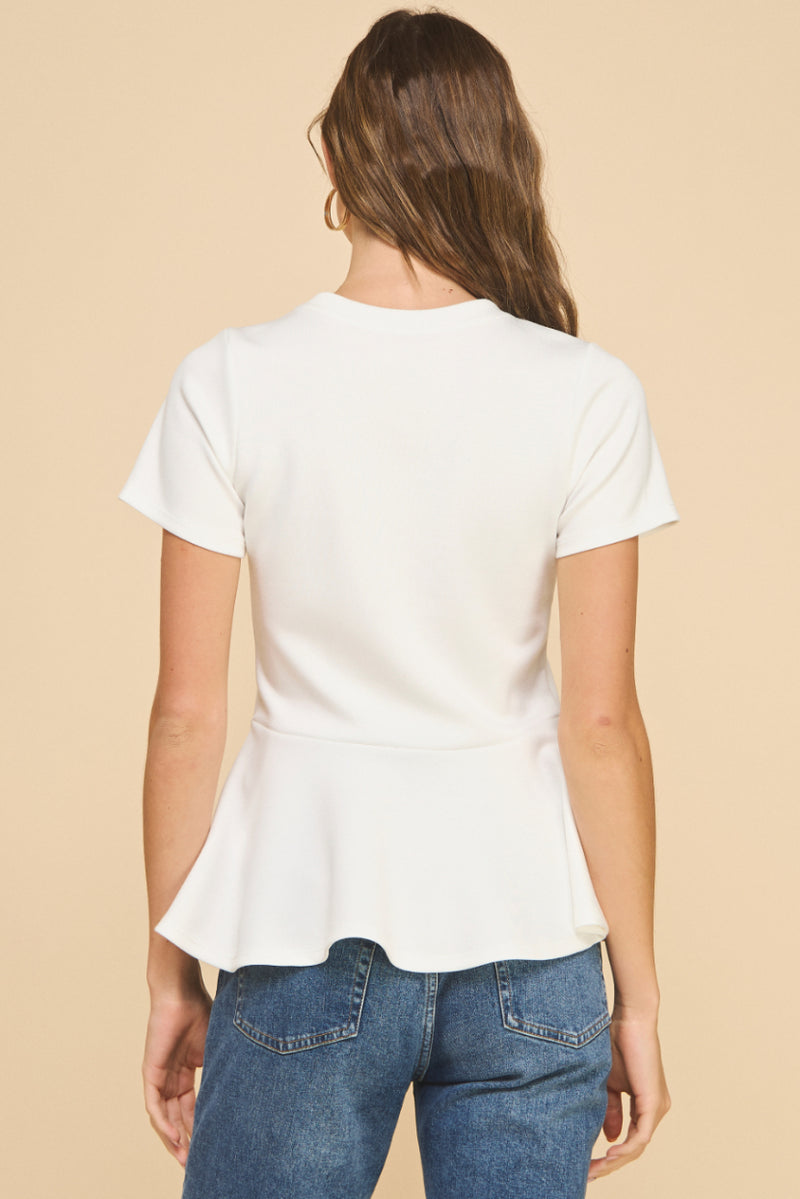 Jenne Peplum Top