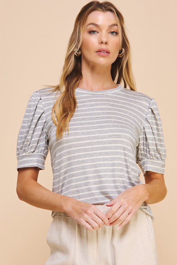 Lovely Puff Sleeves T-shirt