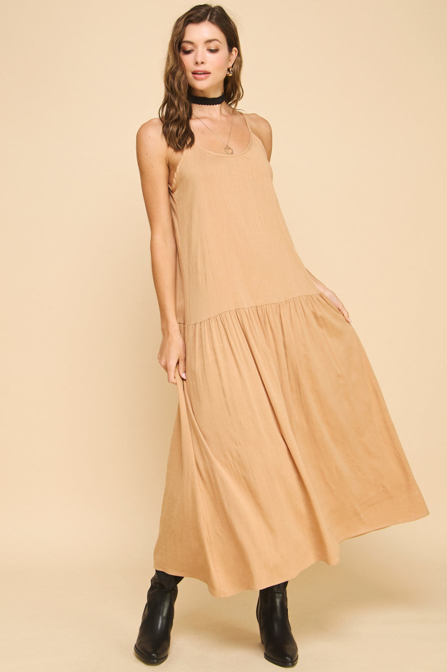 Maui Drop-Waist Maxi Dress
