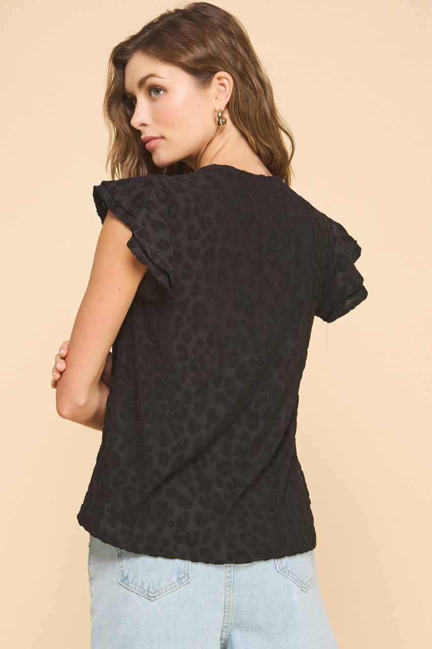 Louisiana Animal Texture Top