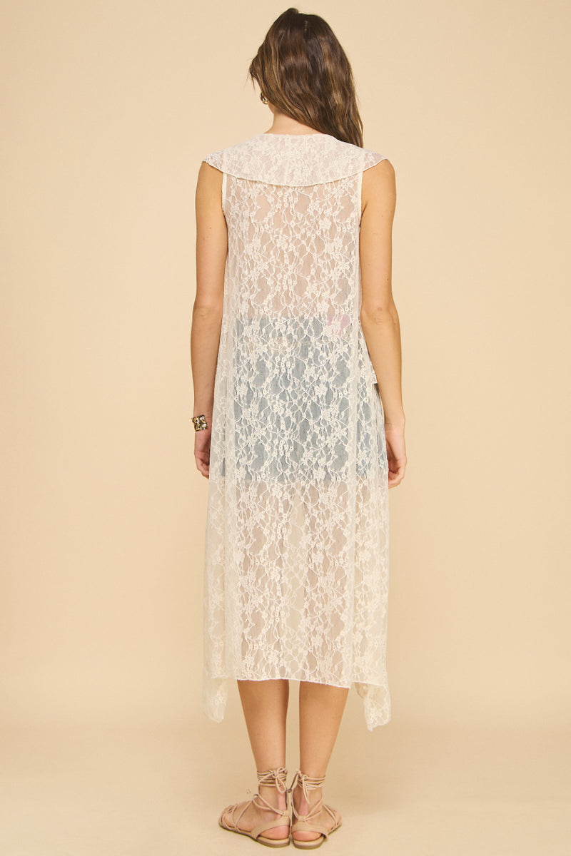 Lace Tunic Top