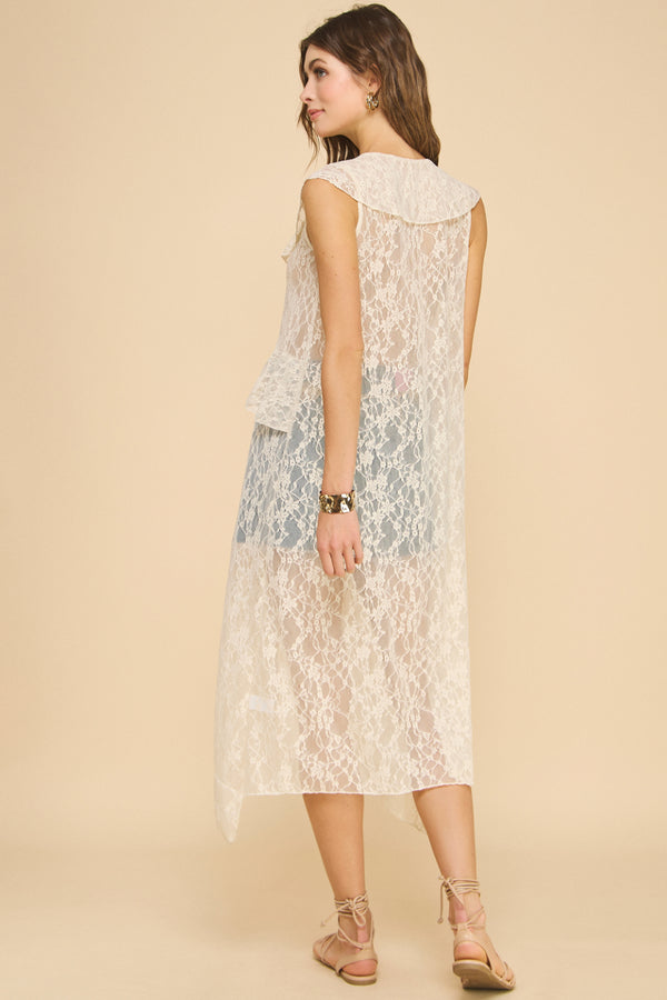 Lace Tunic Top