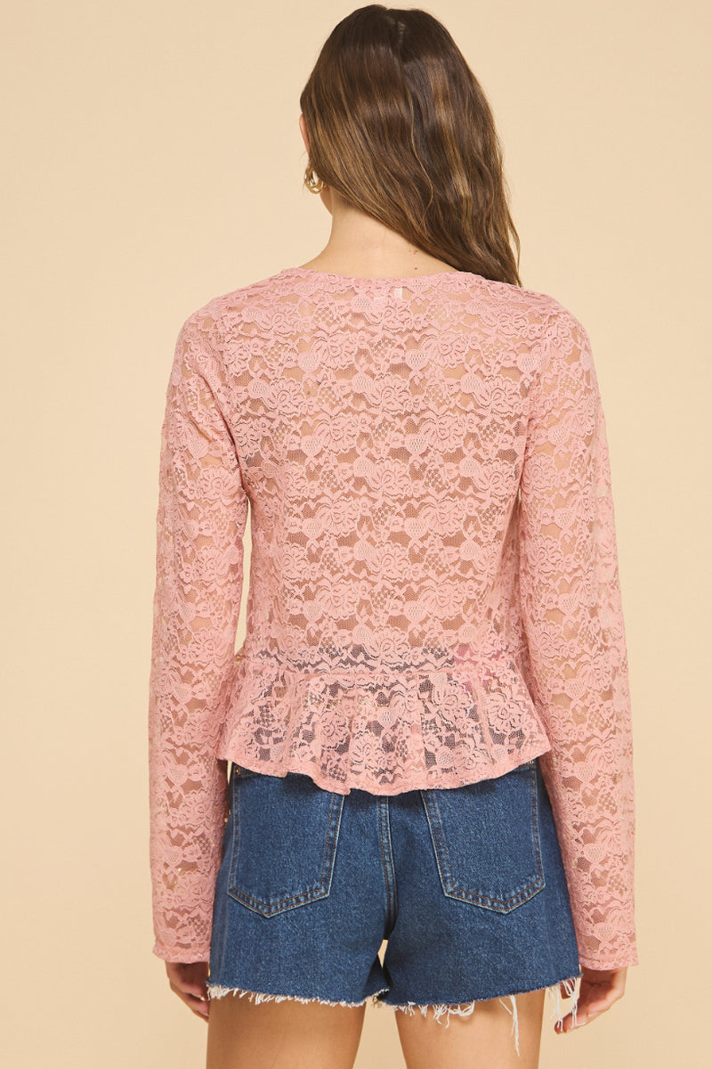 Grazia Front Tie Top