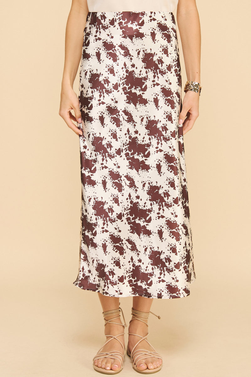 Printed Slip Skirt
