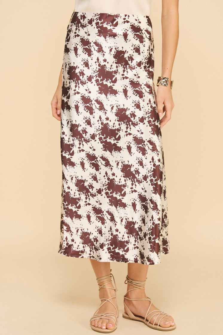 Printed Slip Skirt