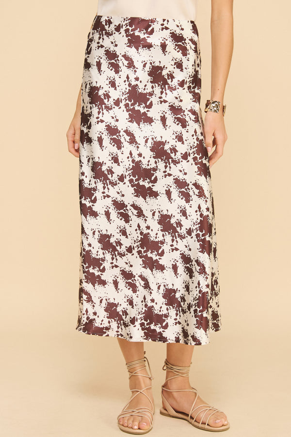 Printed Slip Skirt
