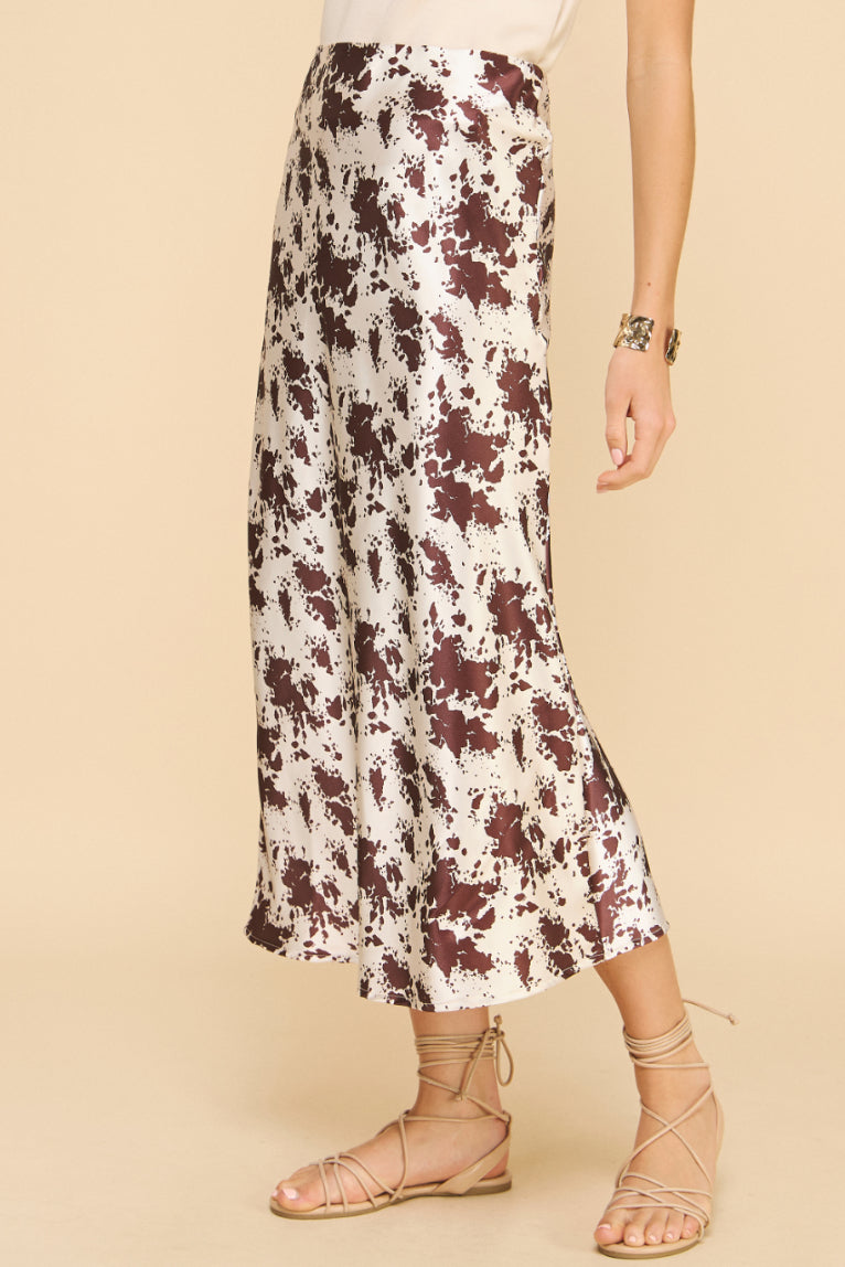Printed Slip Skirt
