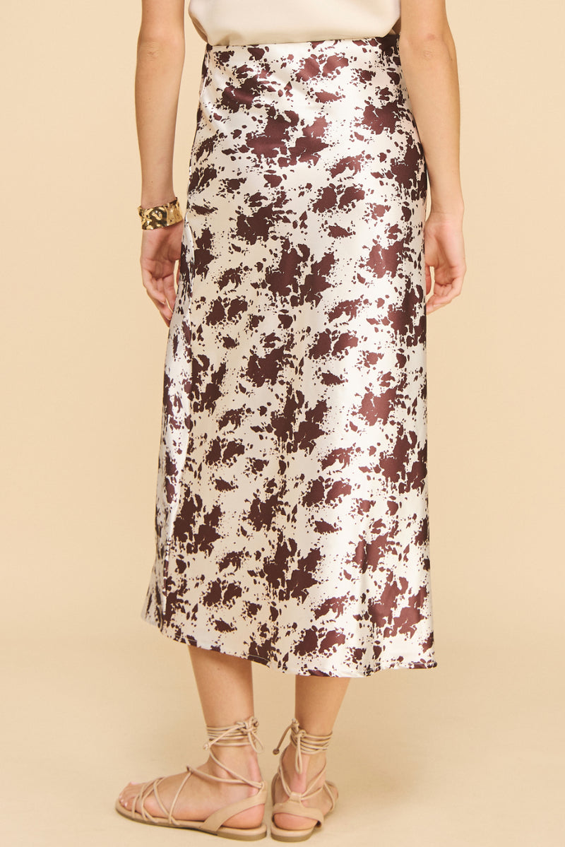 Printed Slip Skirt