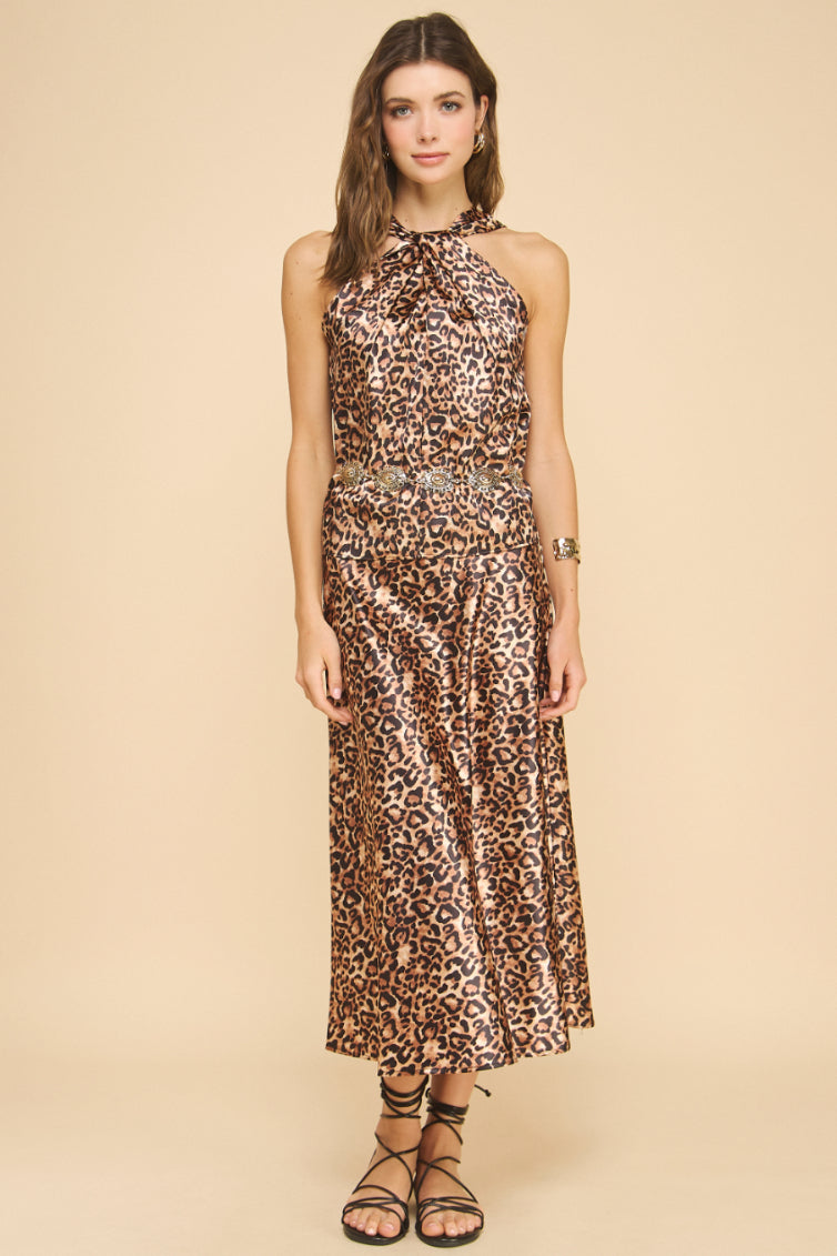 Sahar Crossover Halter Top