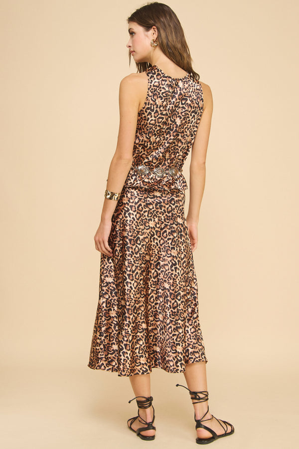 Sahar Crossover Halter Top