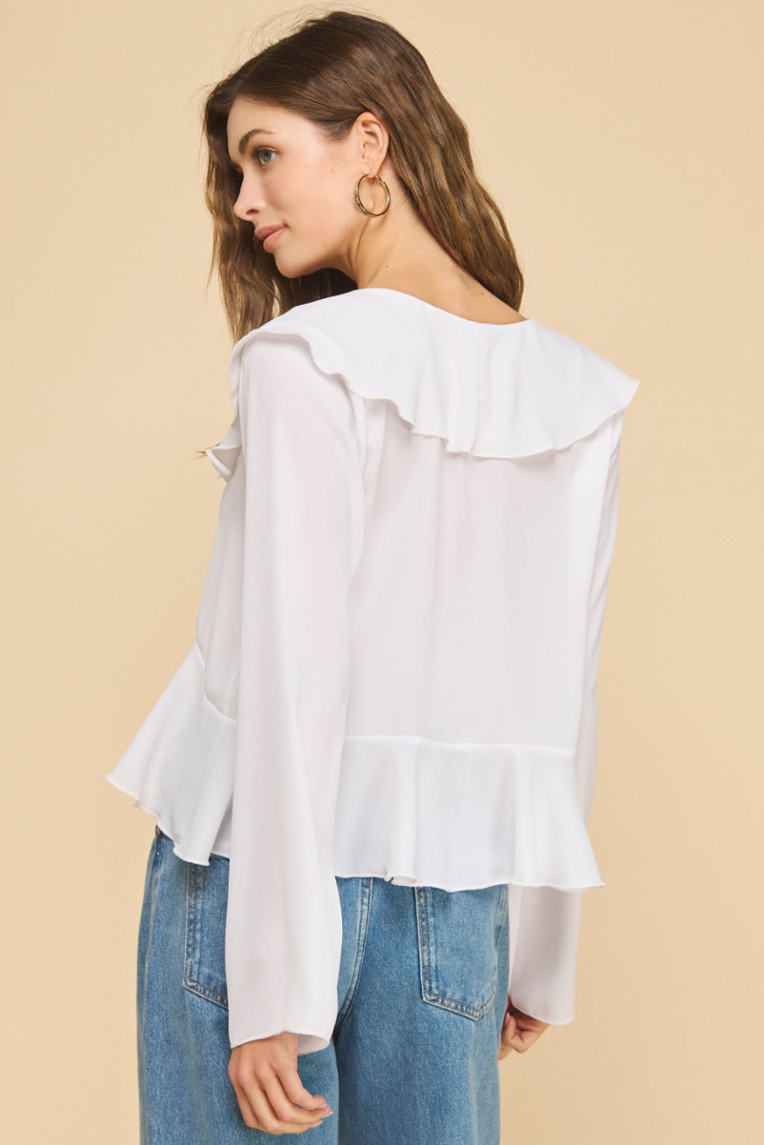 Willow Ruffled Top