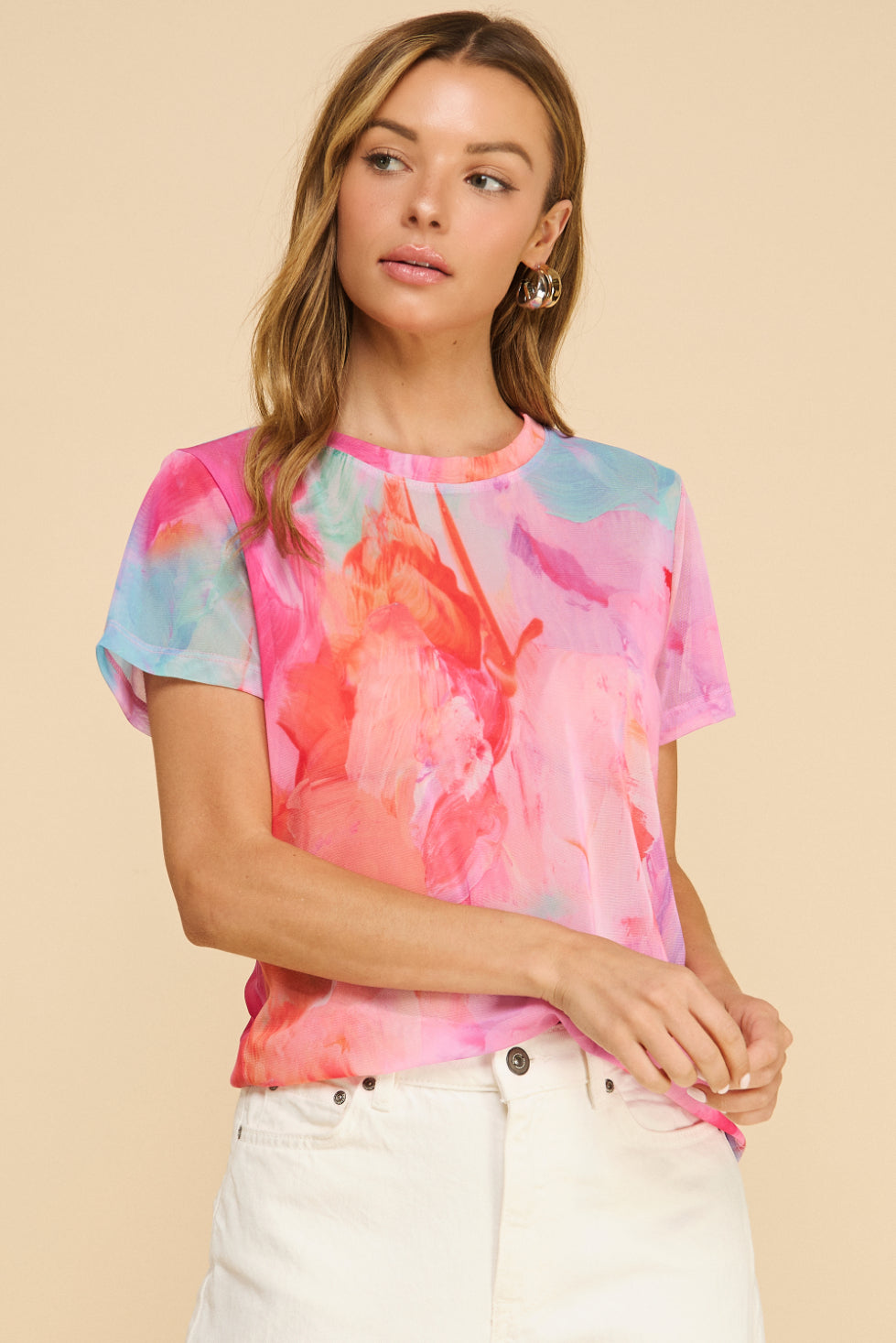 Mesh T-shirt