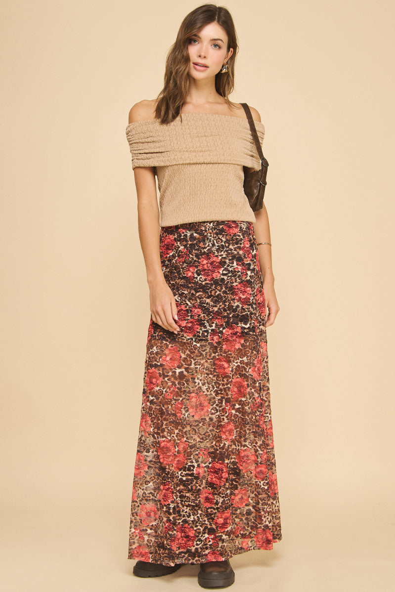 Yellowstone Lace Maxi Skirt