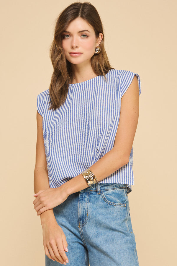 Blossom Striped Top