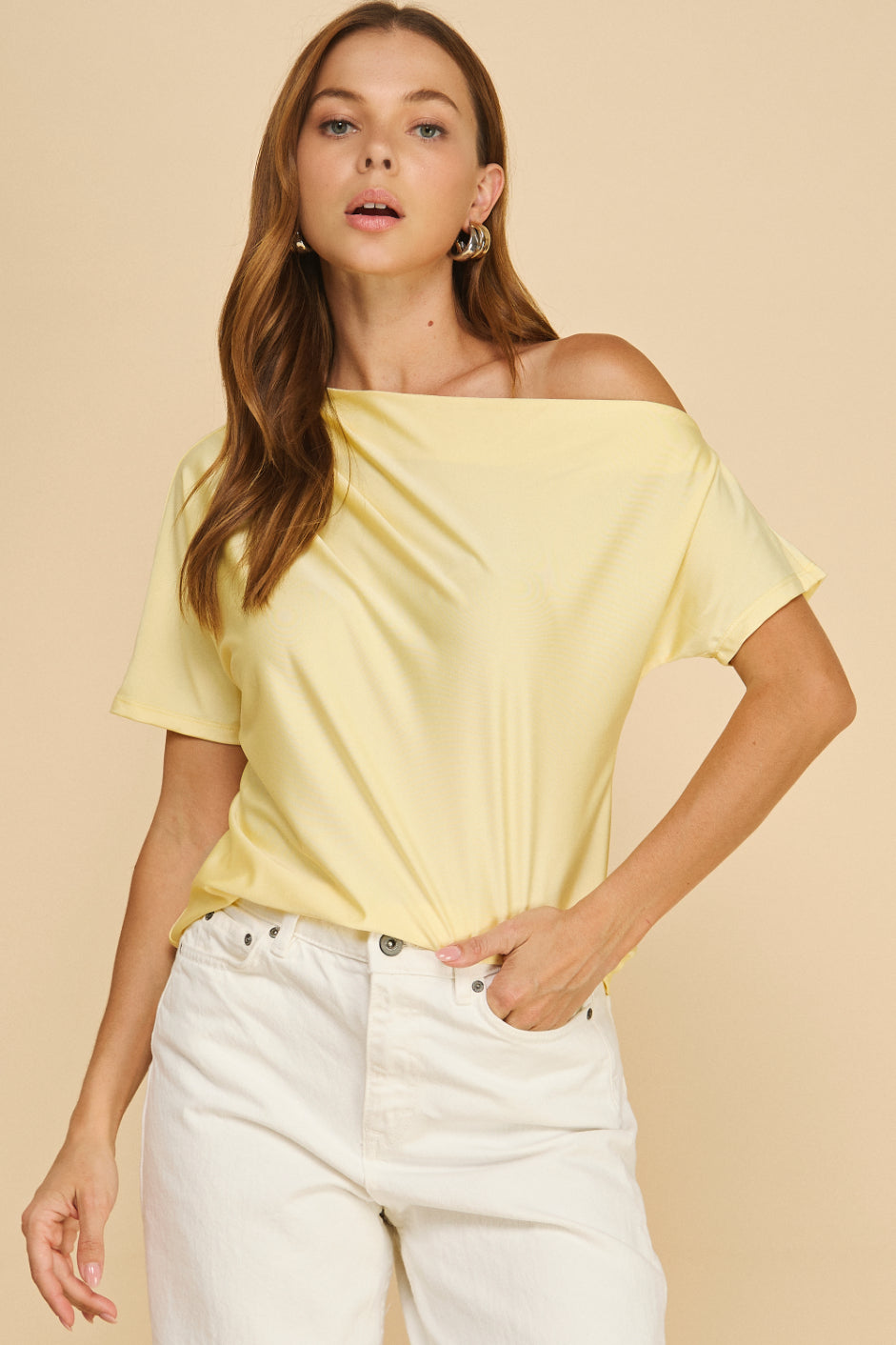 Allure One Shoulder Top