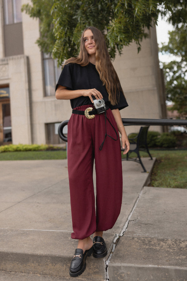 Harem Chiffon Pants