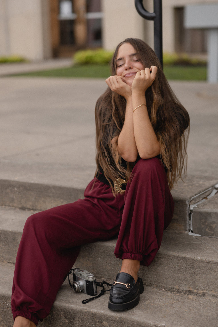 Harem Chiffon Pants
