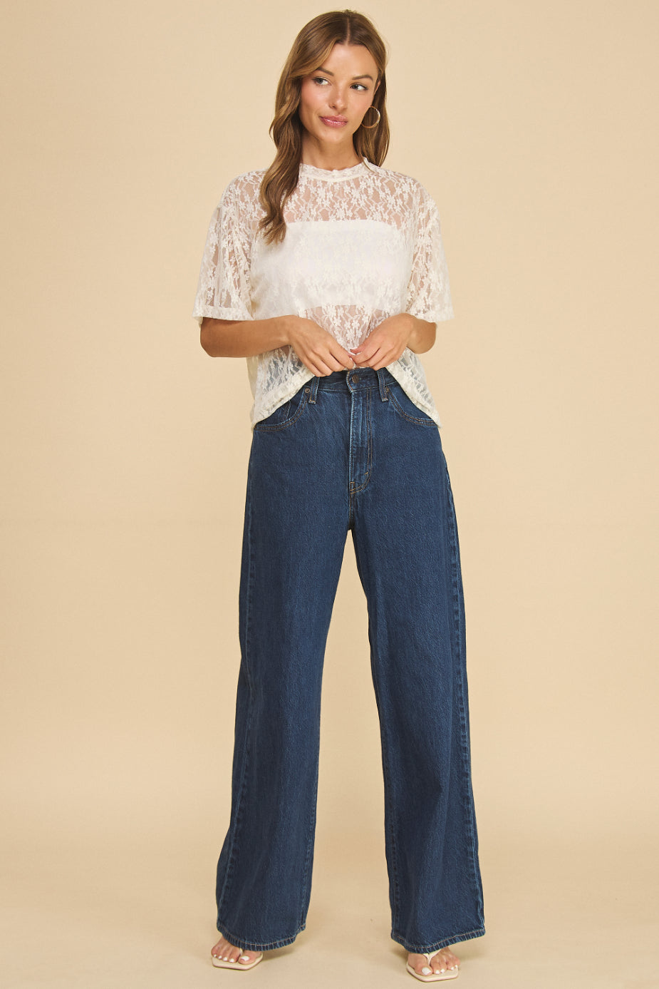 Lace T-shirt