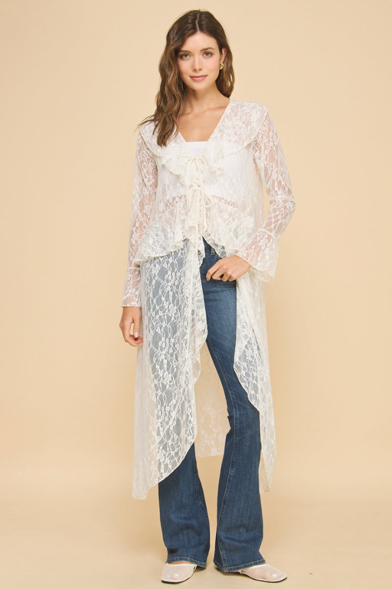 Lace Tunic Top