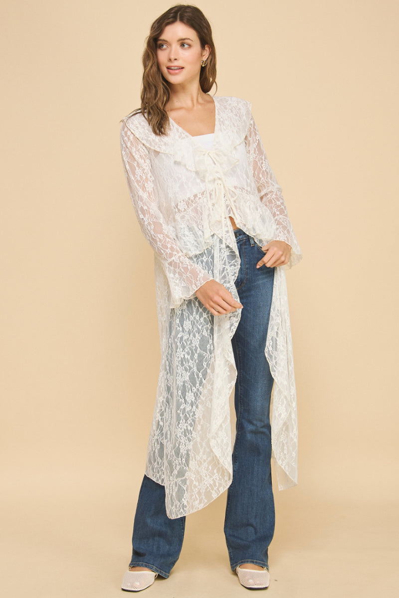 Lace Tunic Top