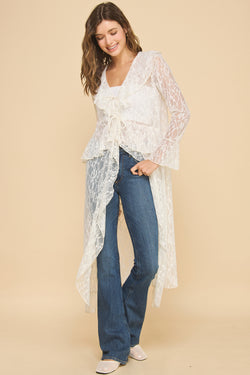Lace Tunic Top