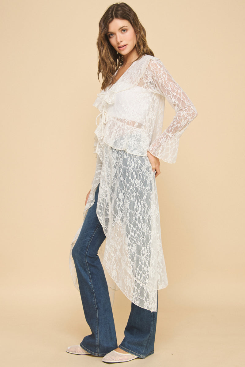Lace Tunic Top