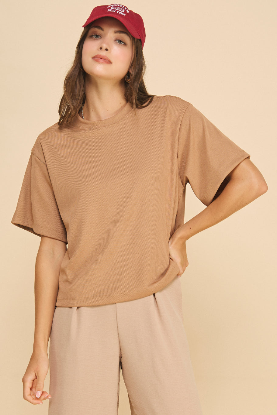 Boxy Rib T-shirt