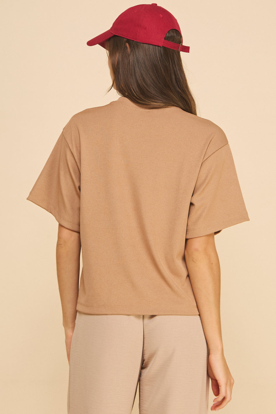 Boxy Rib T-shirt