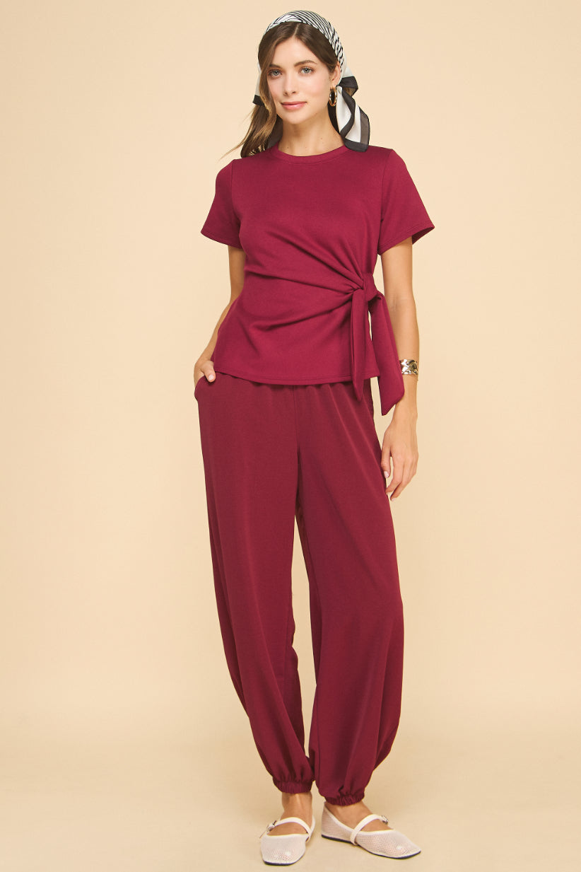 Areum Modal Knot Top