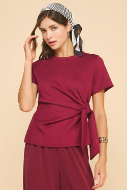Areum Modal Knot Top