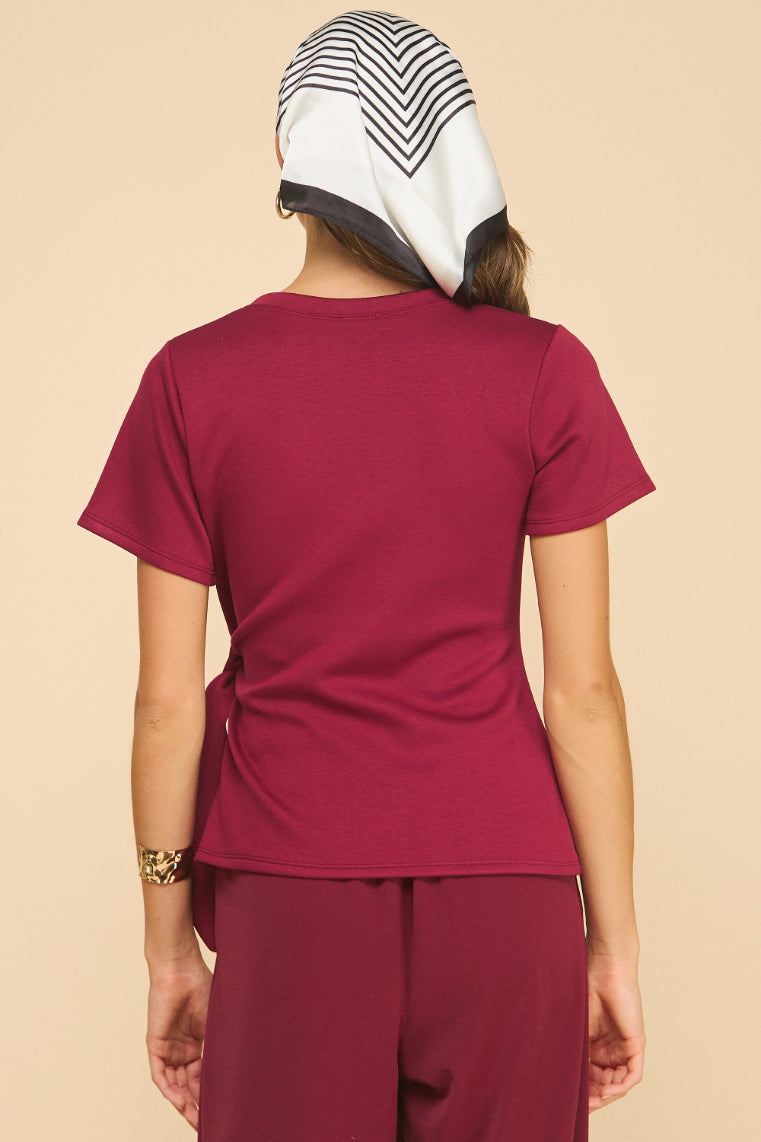 Areum Modal Knot Top