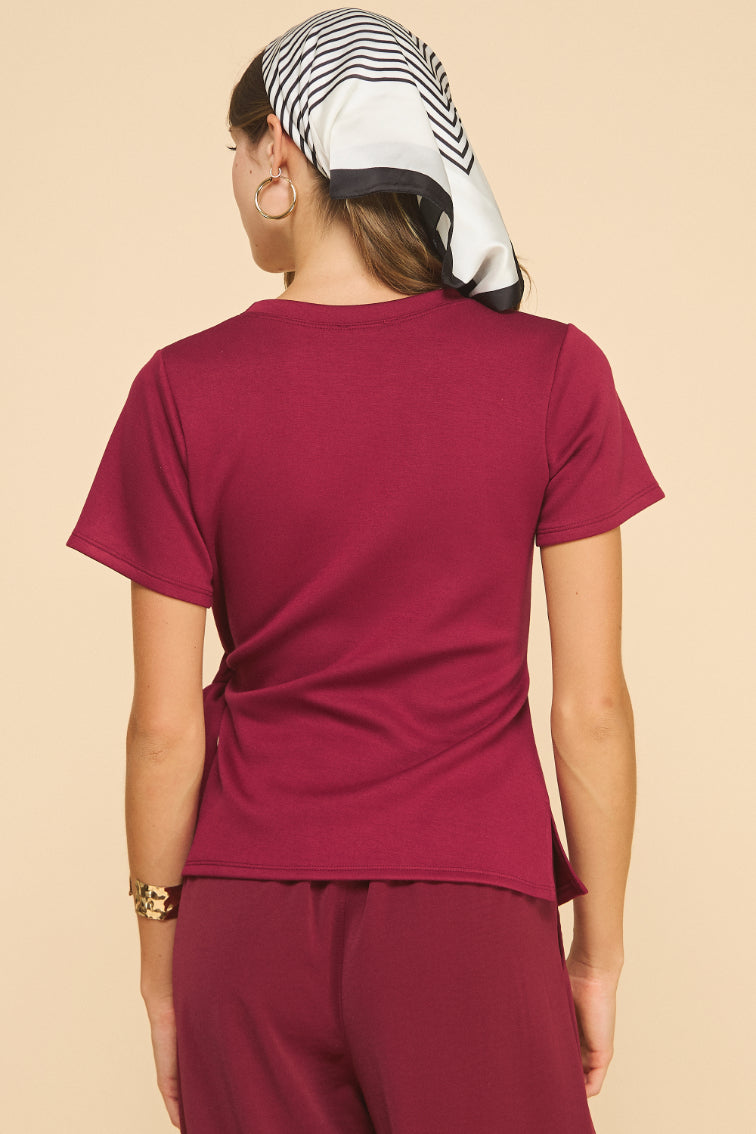 Areum Modal Knot Top