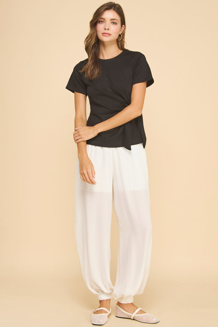 Harem Chiffon Pants