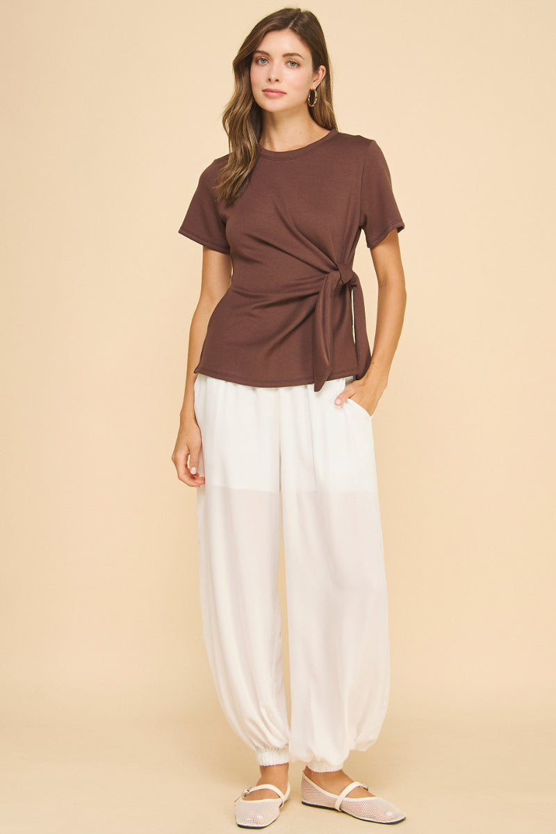 Areum Modal Knot Top