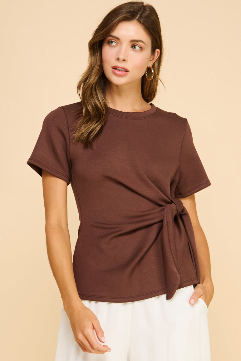 Areum Modal Knot Top